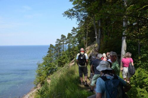 Deutschland / Rügen, Granitz - Wanderung Steilküste
